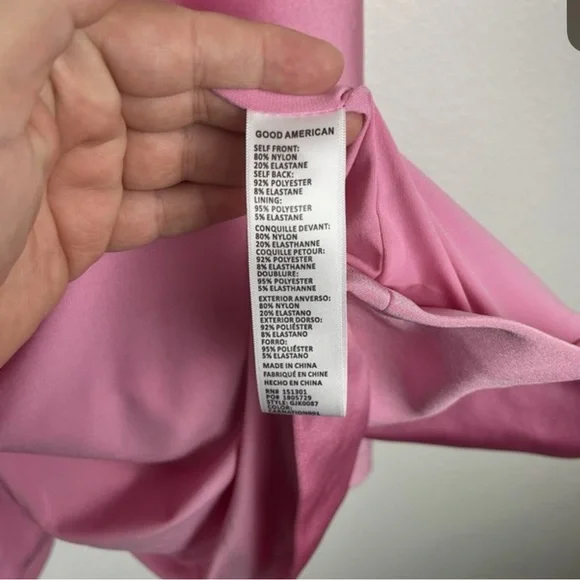 Good American Women's Sculpted Pink Blazer - Picture 4 of 8